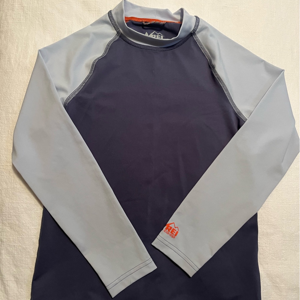 REI sun shirt/rash guard sizeM blue 🌞